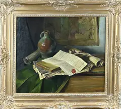 Willem Korteling, Stilleven met kruik