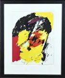 Eugene Brands, '68, Abstract, Litho op papier