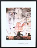 Nadruk Salvador Dali, Fantasie voorstelling, Drukwerk op papier
