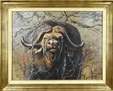 Kobus Moller, Buffel, Olieverf op linnen