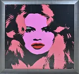 Brigitte Bardot by in de stijl van Andy Warhol Lithografie Brigitte Bardot, Lithografie Brigitte Bardot, in de stijl van Andy Warhol, offered Apr 2024