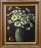 C. Rambonnet, Vaas met bloemen, 1916, Olieverf op linnen