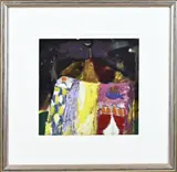 Eugène Brands, De circustent, Litho op papier
