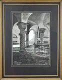 Johan Grabijn, Gewelven Deventer, Gemengde techniek op papier