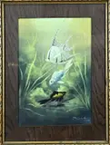 Scholten? Circa 1930 -, Aquarium vissen, Pastel aquarium vissen