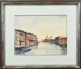 Onduid. gesig., Venetië, Aquarel op papier