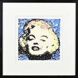 Ad van Hassel, Marilyn Monroe, Litho op papier