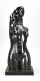 Groot bronzen figuur, Vrouwelijk naakt