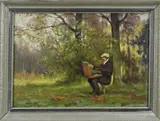 Evert Rabbers, Kunstschilder Gerard Krol
