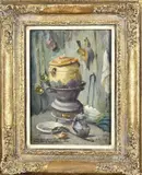 Maurice L. Monnot, Stilleven, Olieverf op paneel