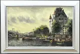 Siem Schaeffer, Het Witte Huis Rotterdam, Olieverf op linnen