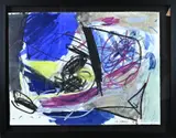 Meijer de Haan, Abstract, Gemengde techniek op papier