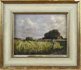 Ernst Haymann, Duitse School, Olieverf op paneel