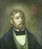 Paul Immink, Adelijk herenportret, Olieverf op linnen