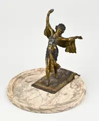 Franz Bergmann, Bronzen tafelschaal
