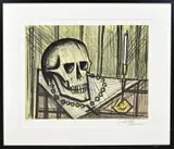 Bernard Buffet, Memento mori, Lithografie op papier