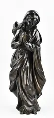 19e Eeuws bronzen figuur, H 70 cm.