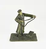 Arabische man met kist en sieraden by Origineel antiek Weens brons met polychromie, Origineel antiek Weens brons met polychromie, offered Jan 2023