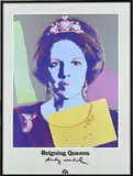 Andy Warhol, Koningin Beatrix, Lithografie