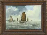 Jan Kelderman, Botters op Zuiderzee