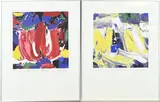 2x J.A.Smit, Bellona + Mokkum Red, Litho's op papier