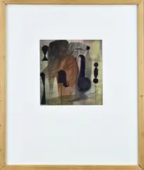 Kars Persoon, Figuratieve voorstelling, Gemengde techniek op papier