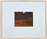 Ger Meinema, Landschap 'Dal', 1939, Gouache op papier