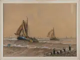 Wim Bos, Hollandse platbodems op zee