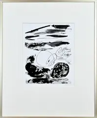 Alphons Freijmuth, Abstract, Lithografie nr