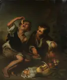 Margit van Valta, kopie naar Murillo, Olieverf op linnen