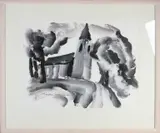 Francine Schrikkema, Expressionistisch, Olieverf op papier