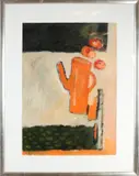 Lita van Engelenhoven, Stilleven, 1948, Olieverf op papier