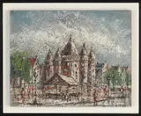 Onduidelijk gesigneerd, Parijs stadsgezicht