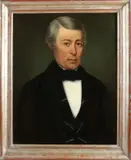 Franse School, Herenportret, Olieverf op linnen