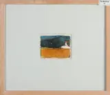 Ger Meinema, Abstract landschap, Aquarel op papier