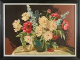 Stilleven by Onduid. gesig., Olieverf op paneel, offered Jan 2022