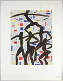 Alphonse Freimuth, Figuren compositie, Lithografie op papier