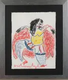 Anton Heyboer, Danseres, Pastel op papier