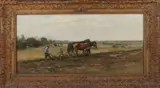 Willem George Frederik Jansen, Ploegende boer met paardenspan