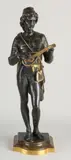H 44 cm. by Parijs Antiek Frans bronzen beeld door Jules Graux, offered Jan 2022