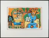 C. Briels, Figuratieve voorstelling, 1946, Olieverf op linnen