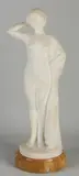 Antiek albasten figuur, Naakte dame
