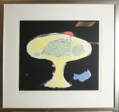 Eugène Brands, Fruitschaal, Lithografie op papier