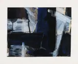 Henk Lassche, Na de regen, Gouache op papier