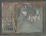 Jerre Hakse, Ontwaken, Acryl op papier