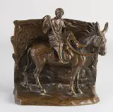 Antiek Weens bronzen figuur, 1900