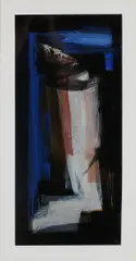 Henk Lassche, Masker, Gouache op papier