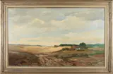 H. Weegewijs, Boerderij in de duinen, Olieverf op linnen