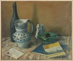 Stilleven met Delftse kan by Anton van der Vet, Olieverf op linnen, offered Apr 2021