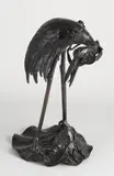 Antiek Japans bronzen figuur, 1880